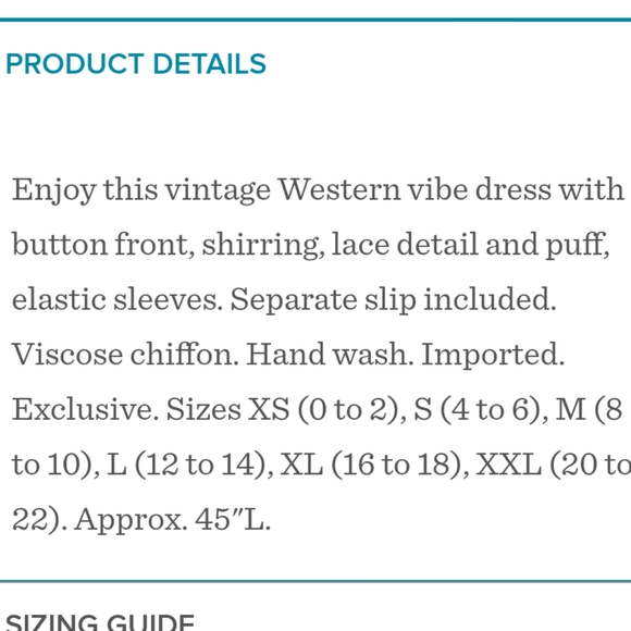 🆕🌿SUNDANCE BOHO DRESS🌿 - Picture 4 of 12